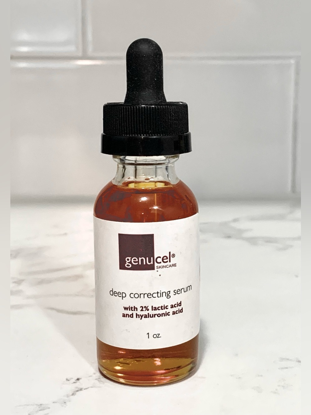 Genucel Deep Correcting Serum 1 oz new without box